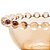 CJ 4 BOWLS CRISTAL PEARL ÂMBAR 9x4cm - Imagem 4