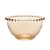 CJ 4 BOWLS CRISTAL PEARL ÂMBAR 14x8cm - Imagem 2