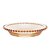 CJ 4 PRATOS CRISTAL PEARL ÂMBAR 14cm - Imagem 2