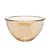 SALADEIRA CRISTAL PEARL ÂMBAR 21x12cm - Imagem 2