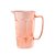 JARRA VIDRO CURVES ROSE METALIZADO 1l - Imagem 2