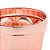 CJ 6 TAÇAS VIDRO P/ÁGUA CURVES ROSE METALIZADO 250ml - Imagem 4