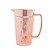JARRA VIDRO SQUARE ROSE METALIZADO 1l - Imagem 2