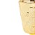 CJ 6 TAÇAS VIDRO P/ÁGUA SQUARE DOURADO METALIZADO 250ml - Imagem 3