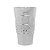 JARRA VIDRO GEOMETRIC PRATEADO METALIZADO 1l - Imagem 4