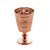 CJ 6 TAÇAS VIDRO P/ÁGUA GEOMETRIC ROSE METALIZADO 250ml - Imagem 1