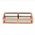 BANDEJA AÇO INOX C/ESPELHO ROSE GOLD 30x15x5cm - Imagem 3