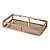 BANDEJA AÇO INOX C/ESPELHO ROSE GOLD 30x15x5cm - Imagem 4