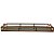 BANDEJA AÇO INOX C/ESPELHO E ALÇA ROSE GOLD 56x36x5cm - Imagem 2