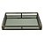 BANDEJA AÇO INOX C/ESPELHO PRETA 41x26x5cm - Imagem 2