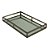 BANDEJA AÇO INOX C/ESPELHO PRETA 41x26x5cm - Imagem 3