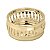 PORTA BOMBOM GALERRY EM PVD DOURADO 13CM - Imagem 1