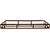 BANDEJA AÇO INOX C/ESPELHO ROSE GOLD 56x35x5cm - Imagem 2
