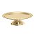 PRATO P/BOLO EM PVD DOURADO ELEGANCE 28,5CM - Imagem 1