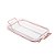 SUPORTE ARAMADO AÇO INOX C/REFRATÁRIO ROSE 37x23cm - Imagem 1