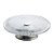 PRATO P/BOLO CRISTAL C/PÉ AÇO QUEEN INOX 32cm - Imagem 2
