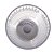 CENTRO DE MESA CRISTAL C/PÉ AÇO QUEEN INOX 25cm - Imagem 4