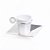 CJ 6 XÍCARAS CAFÉ PORCELANA C/PIRES VENEZA PRATA 70ml - Imagem 2