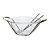 SALADEIRA C/PAR DE TALHERES NÁPOLES PRATA 30cm - Imagem 2