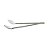 SALADEIRA C/PAR DE TALHERES NÁPOLES PRATA 30cm - Imagem 3