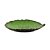 FOLHA DECORATIVA CERÂMICA VERDE 13x9x3cm - Imagem 3