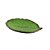 FOLHA DECORATIVA CERÂMICA VERDE 13x9x3cm - Imagem 4