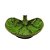 FOLHA DECORATIVA CERÂMICA VERDE 14x4cm - Imagem 2