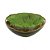 FOLHA DECORATIVA CERÂMICA VERDE 21x19x5cm - Imagem 1