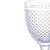 CJ 6 TAÇAS VIDRO P/ÁGUA BICO DE JACA AZUL 300ml - Imagem 4