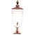 DISPENSER CRISTAL ECOLÓGICO PÉ E TAMPA ROSE METALIZADO 4l - Imagem 3