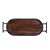 BANDEJA MADEIRA C/ALÇA OVAL 57x25x5cm - Imagem 3