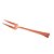 CJ 2PC FACA E GARFO AÇO INOX P/ASSADO BERNA ROSE - Imagem 3
