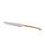 CJ 2PC FACA E GARFO AÇO INOX P/ASSADO BERNA DOURADO - Imagem 4