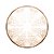 CJ 6 PRATOS SOBREMESA CRISTAL PRINCESS CHAMPANHE 20cm - Imagem 4