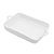TRAVESSA PORCELANA RETANGULAR BRANCA 36x21x6cm - Imagem 2