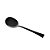 CJ 2PC COLHER E GARFO AÇO INOX P/SALADA BERNA PRETO - Imagem 4