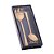 CJ 2PC COLHER E GARFO AÇO INOX P/SALADA BERNA DOURADO - Imagem 2