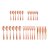FAQUEIRO 30PC AÇO INOX DAVOS ROSE FOSCO - Imagem 2