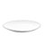 CJ 6 PRATOS RASOS PORCELANA BEADS BRANCO 28cm - Imagem 2