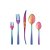 FAQUEIRO 30PC AÇO INOX DAVOS RAINBOW FOSCO - Imagem 1
