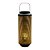 LANTERNA METAL C/LED PALHA 16x40cm - Imagem 2