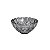 CENTRO DE MESA CRISTAL ANGEL CINZA ESCURO 22x11cm - Imagem 2