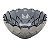 CENTRO DE MESA CRISTAL ANGEL CINZA ESCURO 22x11cm - Imagem 1