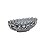 CENTRO DE MESA CRISTAL ANGEL CINZA ESCURO 29x13x11cm - Imagem 2