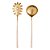 CJ 2PC AÇO INOX P/MASSA TURIM DOURADO/ROSE - Imagem 1