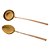 CJ 2PC AÇO INOX P/SERVIR TURIM DOURADO/ROSE - Imagem 3