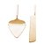 CJ 2PC AÇO INOX P/BOLO TURIM DOURADO/ROSE - Imagem 3