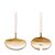 CJ 2PC AÇO INOX P/SALADA TURIM DOURADO/ROSE - Imagem 3