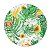 SOUSPLAT PLÁSTICO TROPICAL BRANCO 33cm - Imagem 1