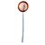 CJ 2PC AÇO INOX P/SERVIR TURIM ROSE/AZUL - Imagem 3